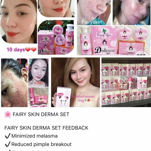 Fairy Skin Derma Facial Set Rejuvenating Whitening - Picture 3 of 8